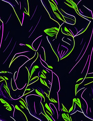 colorful seamless pattern, generative AI