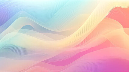 psychic waves background - generative AI