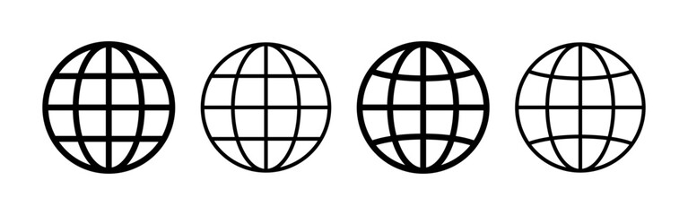 Web icon vector for web and mobile app. go to web sign and symbol. web click icon. Global search icon