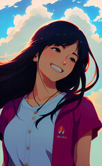 Women Portrait created
with Generative Al technology