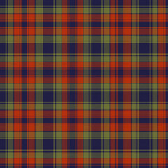 Blue orange plaid for wallpaper or textile or decoration.