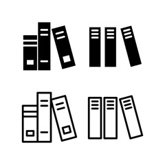 Library icon vector illustration. education sign and symbol