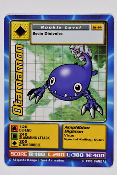 Digimon Card Game, Otamamon.