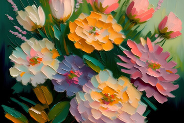 Floral Bouquet Painting