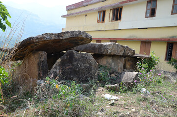 Neolithic age dolmens at Marayoor in Munnar, Kerala, India