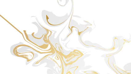 Obraz na płótnie Canvas Abstract white gold marble texture background