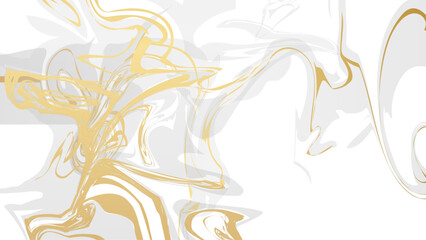 Fototapeta na wymiar Abstract white gold marble texture background