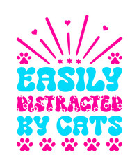 Retro Cat Cut Files, Retro Cat Silhouette, Retro Cat Clipart, Retro Cat Quote Svg, Retro Cat Mom SVG, Retro Cat Lover Svg, Retro Animals Svg, Retro Cat Saying, Retro Pet Svg
