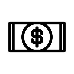 dollar icon or logo isolated sign symbol vector illustration - high quality black style vector icons
