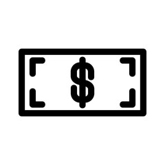 dollar icon or logo isolated sign symbol vector illustration - high quality black style vector icons
