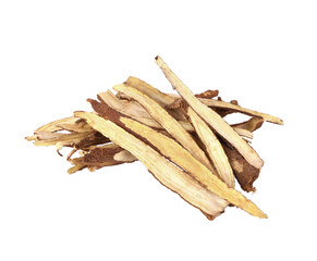Slice Licorice roots on transparen png.