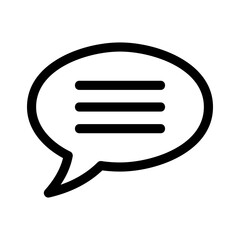 messaging icon or logo isolated sign symbol vector illustration - high quality black style vector icons
