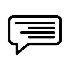 messaging icon or logo isolated sign symbol vector illustration - high quality black style vector icons
