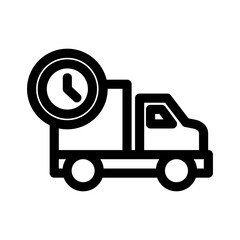 shipping icon or logo isolated sign symbol vector illustration - high quality black style vector icons
