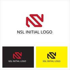 N S L Initial Logo for your Business