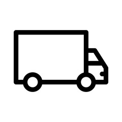 truck icon or logo isolated sign symbol vector illustration - high quality black style vector icons
