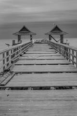 pier on the beach Naples Florida