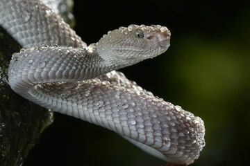 close up of a snake