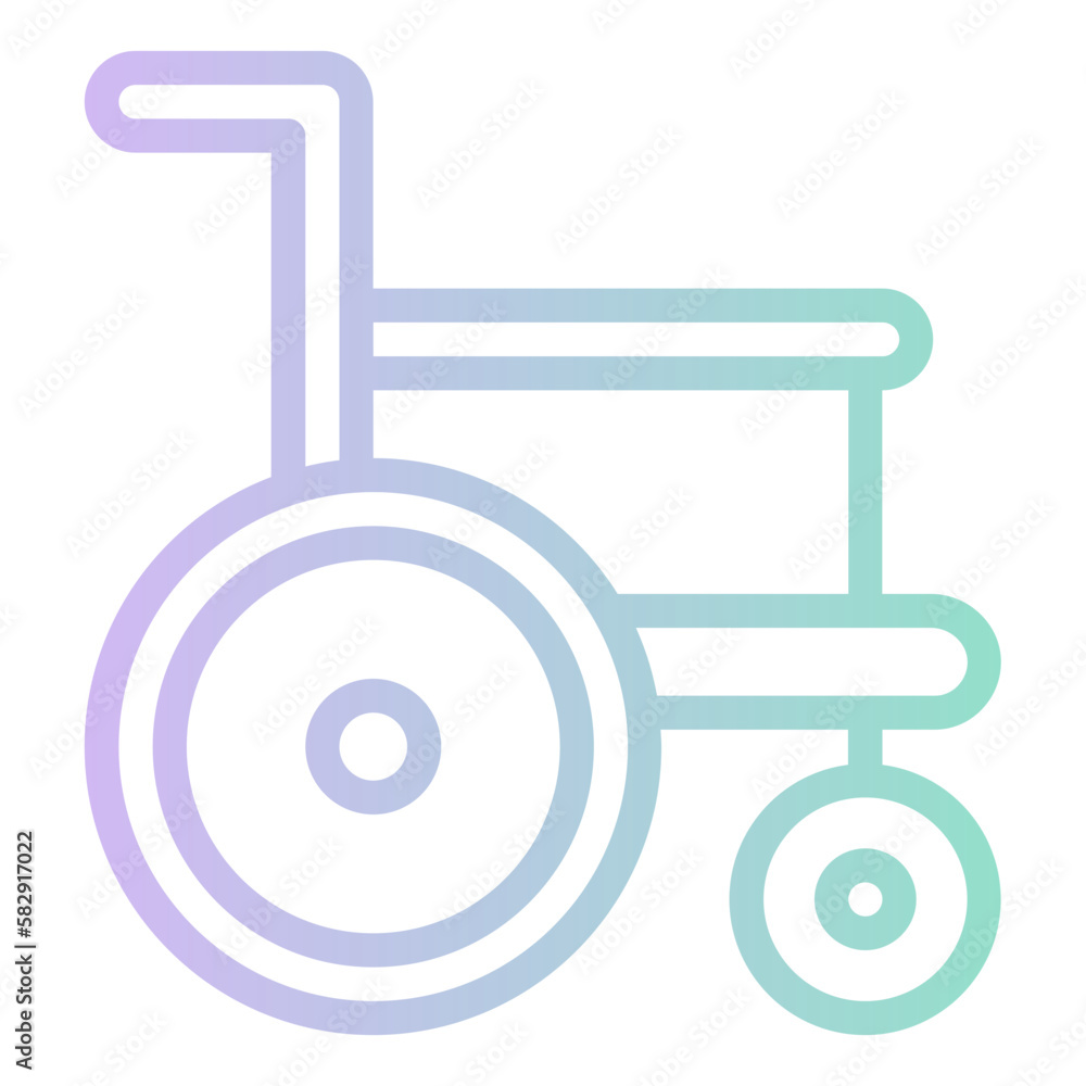 Canvas Prints wheelchair