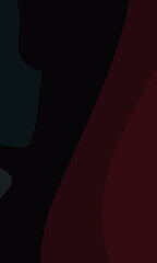 Aesthetic red abstract background with copy space area. Suitable for poster and banner