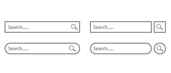 search buttons set