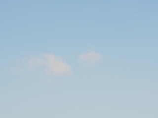 Beautiful clear cloudscape in sunshine day. Wallpaper and desktop heaven concept. 