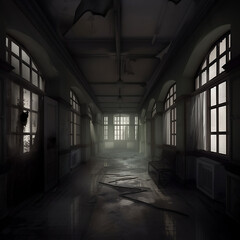"Echoes of the Past: A Journey through an Abandoned Asylum