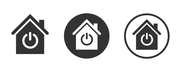  Smart home graphic vector icons set