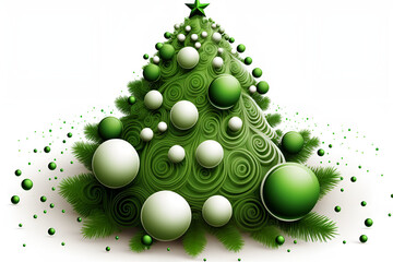 Fototapeta na wymiar Christmas Decoration Tree