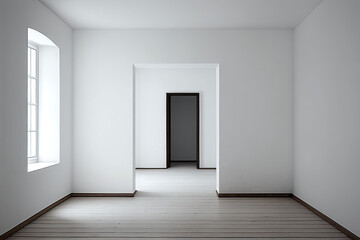 Empty room generative AI