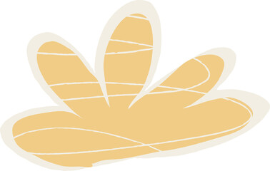 Abstract botanical grass