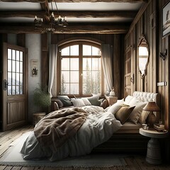 interior of a room Generative AI