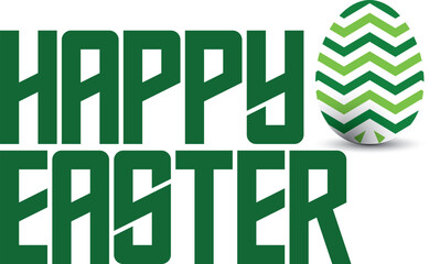 Free vector happy easter card in doodle style
