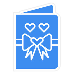 Vector Design Wedding Card Icon Style