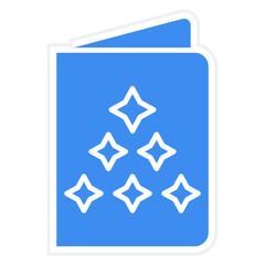 Vector Design Greeting Card Icon Style