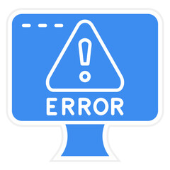 Vector Design Error Icon Style