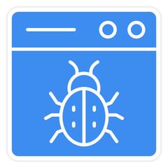 Vector Design Malware Icon Style