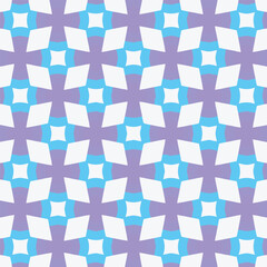 seamless pattern of white, blue and purple rectangles and crosses for wallpapers, backgrounds and Indonesian batik cloth motifs