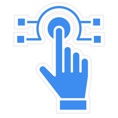 Vector Design Interactive Icon Style