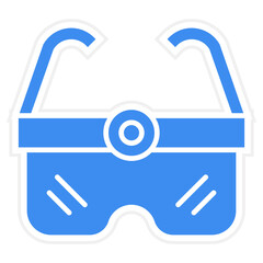 Obraz premium Vector Design Camera Glasses Icon Style