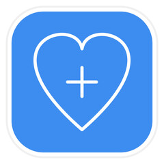 Vector Design Medical App Icon Style