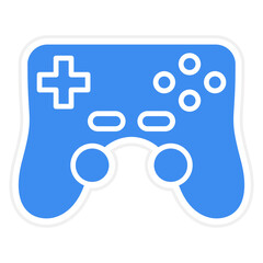 Vector Design Gamepad Icon Style