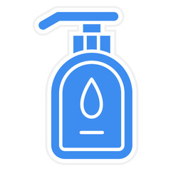 Vector Design Lotion Icon Style