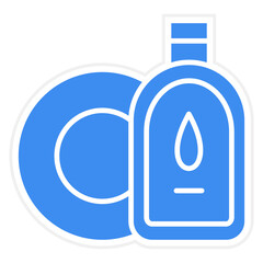 Vector Design Dishwashing Icon Style