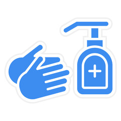 Vector Design Hand Soap Icon Style