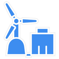 Vector Design Windmill Icon Style