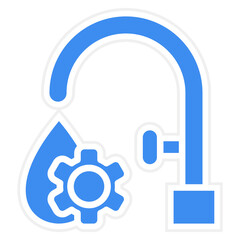 Vector Design Water Management Icon Style