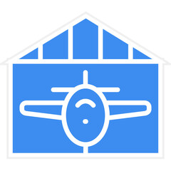 Vector Design Hangar Icon Style