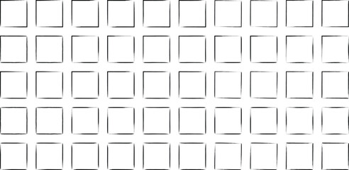 Grune Square shape line black 50 Set