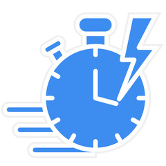 Vector Design Quick Response Icon Style